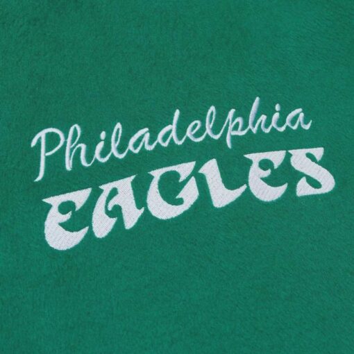 Vintage Green Philadelphia Eagles Varsity Jacket Inspired by Princess Diana