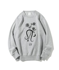 Virgo Floral Astrology Sweatshirt - Horoscope and Zodiac Sign Lover Gift