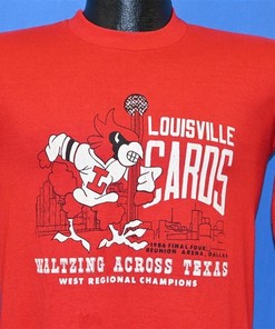 1986 Final Four West Regional Championships Basketball T-Shirt