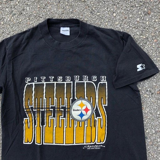 1990 Pittsburgh Steelers NFL Vintage Style Sweatshirt T-shirt for Sports Lovers - Image 2