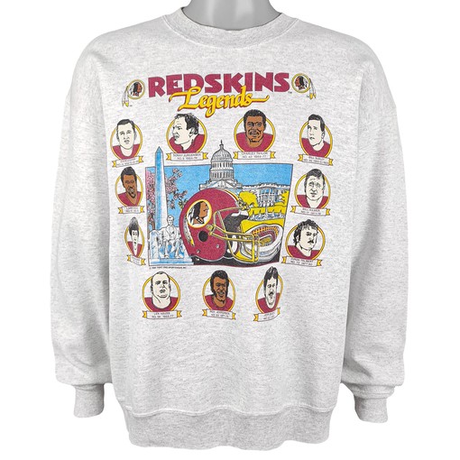 1990 Vintage Style NFL Washington Redskins Legends American University T-Shirt Sweatshirt Hoodie Gift