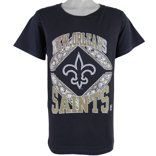 1990S Vintage New Orleans Saints Spell-Out T-Shirt Unisex Sport Sweatshirt Hoodie Gift with NCAA Shirt Kids