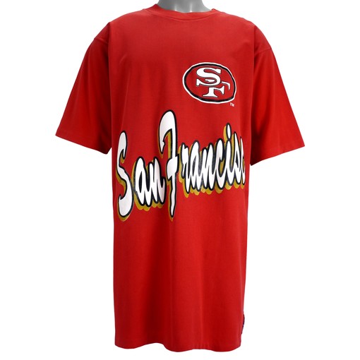 1990S Vintage Style San Francisco 49Ers Spell-Out T-Shirt Hoodie Sweatshirt Reprinted Full Size Gifts for Fans