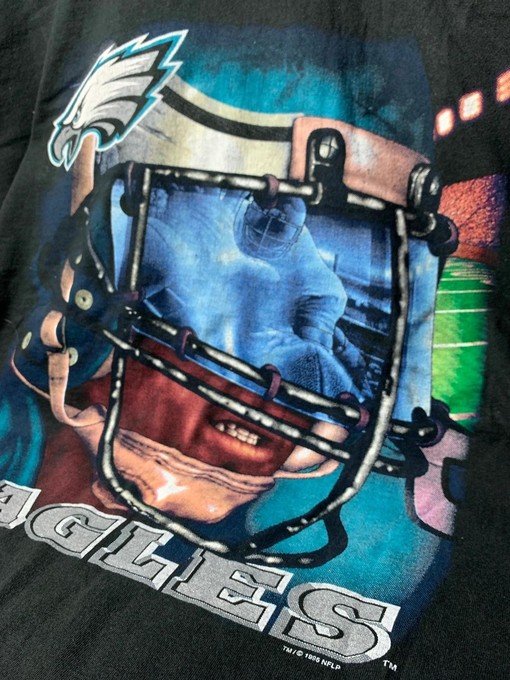 1990s NFL Eagles Helmet Hoodie Sweatshirt Shirt Gifts for NFL Fans, featuring NCAA shirts for men and women - Image 2