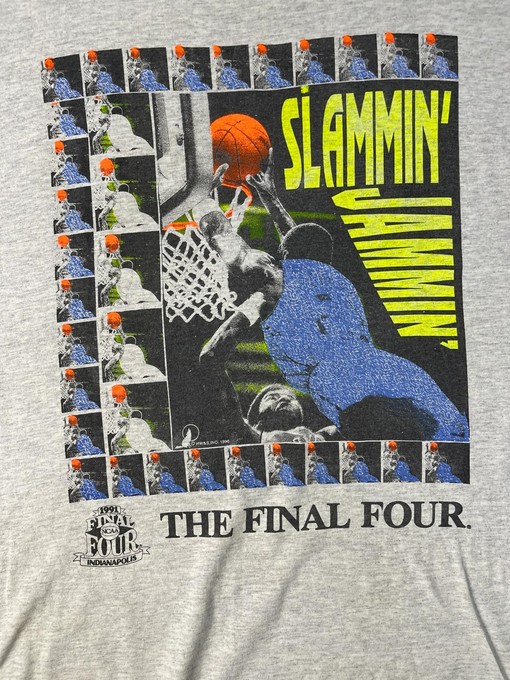 1991 Final Four NCAA Indianapolis Basketball Vintage Style T-Shirt, Sweatshirt, Hoodie - Gifts for NCAA Basketball Fans - Image 2