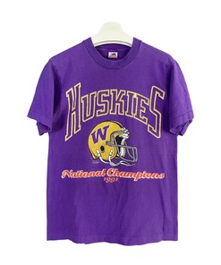 1991 NCAA Huskies National Champions T-Shirt Vintage Style - NCAA Shirts Women