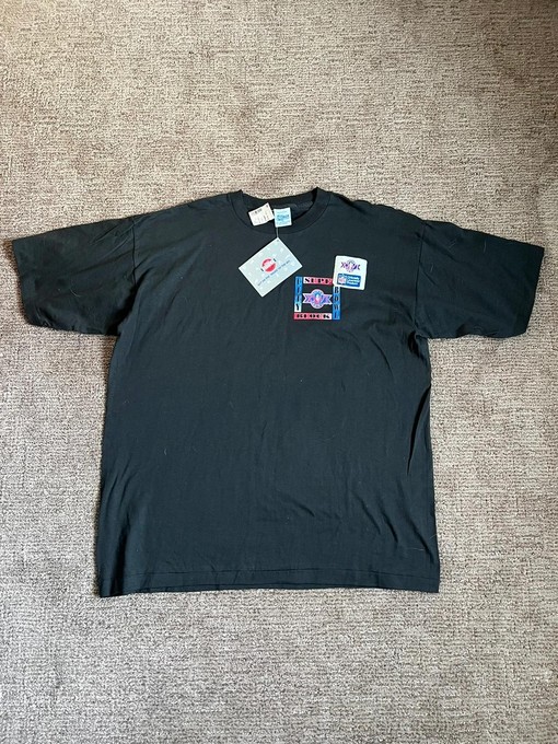 1991 Super Bowl Xxvi City Block Promo Vintage Style Sweatshirt T-shirt - Ideal Gift for Football Fans