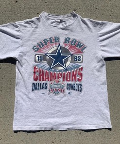 1993 Dallas Cowboys Super Bowl Champions Sweatshirt T-shirt - Ideal Gift for Sport Shirts Girls & NFL Fans