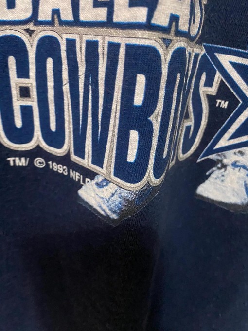 1993 Dallas Cowboys Super Bowl NFL Sweatshirt T-shirt - Vintage Style and Ideal Gift with college shirts - Image 3