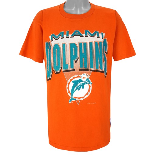1993 Vintage Orange Miami Dolphins T-Shirt Unisex Sport Sweatshirt Hoodie Gift with NCAA Shirts for Men