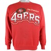 1993 Vintage San Francisco 49Ers Big Spell-Out Sweatshirt American Football Shirt for Dad with Vintage NCAA Shirts