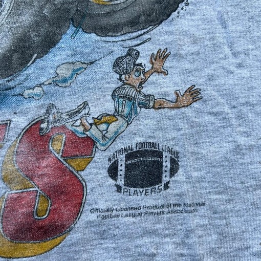 1994 Kansas City Chiefs Super Bowl Caricature Xplosion Retro NCAA Shirts Sweatshirt T-shirt - Image 3