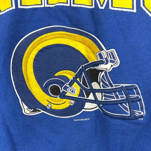1995 St. Louis Rams Football Vintage Style Sweatshirt T-shirt for Football Fans - Image 2