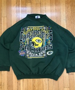 1996 Boxy Super Bowl XXXI Champions Packers Sweatshirt T-Shirt, NFL Football Teams Gifts For Fans