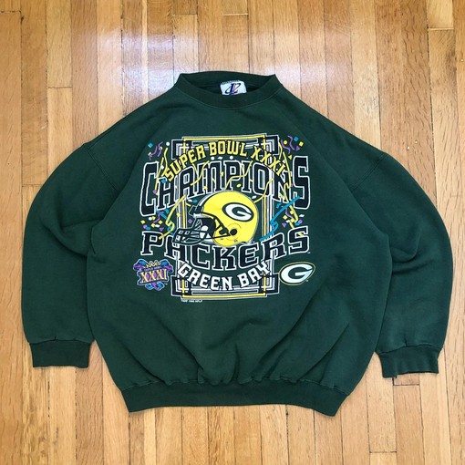 1996 Boxy Super Bowl XXXI Champions Packers Sweatshirt T-Shirt, NFL Football Teams Gifts For Fans