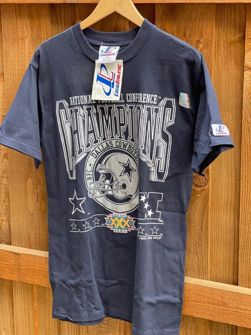 1996 Logo Athletic Dallas Cowboys Super Bowl Xxx 30 Sweatshirt T-shirt - Vintage Style NFL Shirt