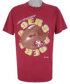 1996 Vintage Style NFL San Francisco 49ers Tom Brady No. 12 T-Shirt Hoodie Sweatshirt