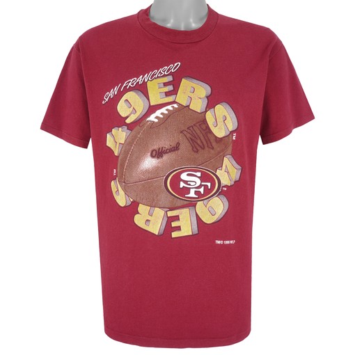 1996 Vintage Style NFL San Francisco 49ers Tom Brady No. 12 T-Shirt Hoodie Sweatshirt