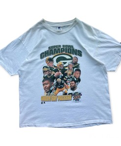 1997 Green Bay Packers Superbowl Champions Vintage Style Starter Sweatshirt T-shirt for NFL Fans