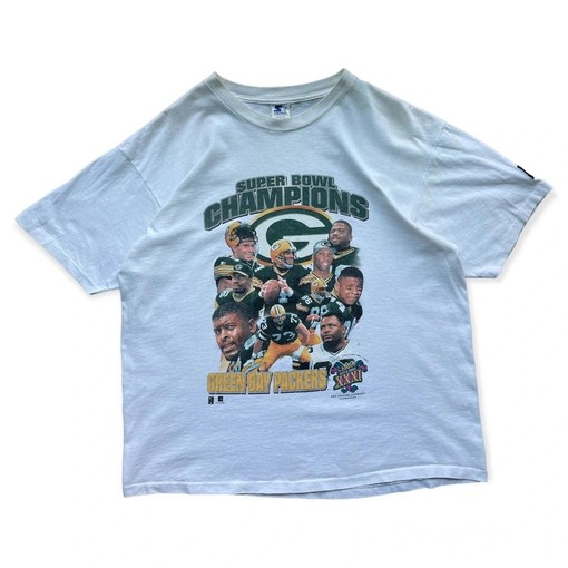 1997 Green Bay Packers Superbowl Champions Vintage Style Starter Sweatshirt T-shirt for NFL Fans