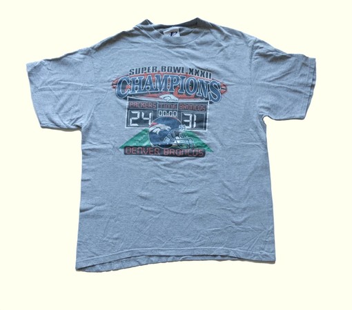 1998 Denver Broncos Championship Super Bowl NCAA Shirts for Men Sweatshirt T-shirt