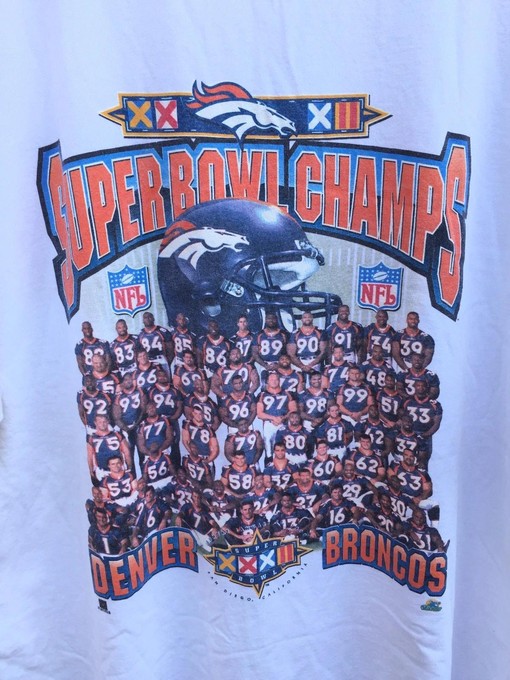 1998 Stater Super Bowl Champs Denver Vs Broncos Sweatshirt T-shirt - Ideal Gift for American University T Shirt - Image 2