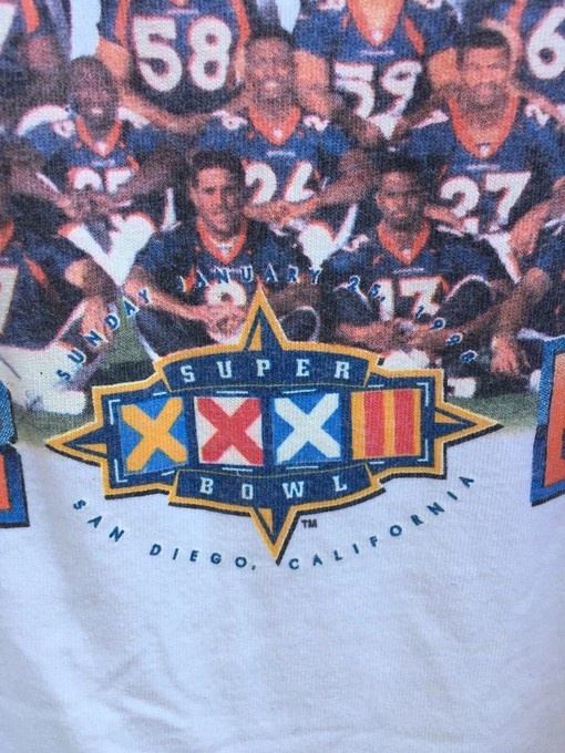 1998 Stater Super Bowl Champs Denver Vs Broncos Sweatshirt T-shirt - Ideal Gift for American University T Shirt - Image 3