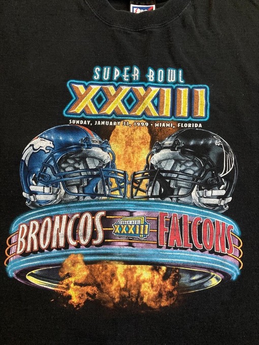 1999 Atlanta Falcons Super Bowl Vintage Style Sweatshirt T-shirt, NCAA Football Teams Gifts for Fans - Image 2