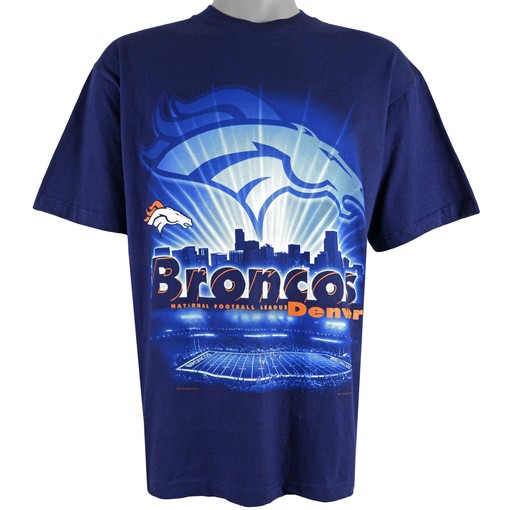 1999 Vintage NFL Denver Broncos Deadstock T-Shirt Unisex Sport Sweatshirt Hoodie Gift with Vintage NCAA Shirts