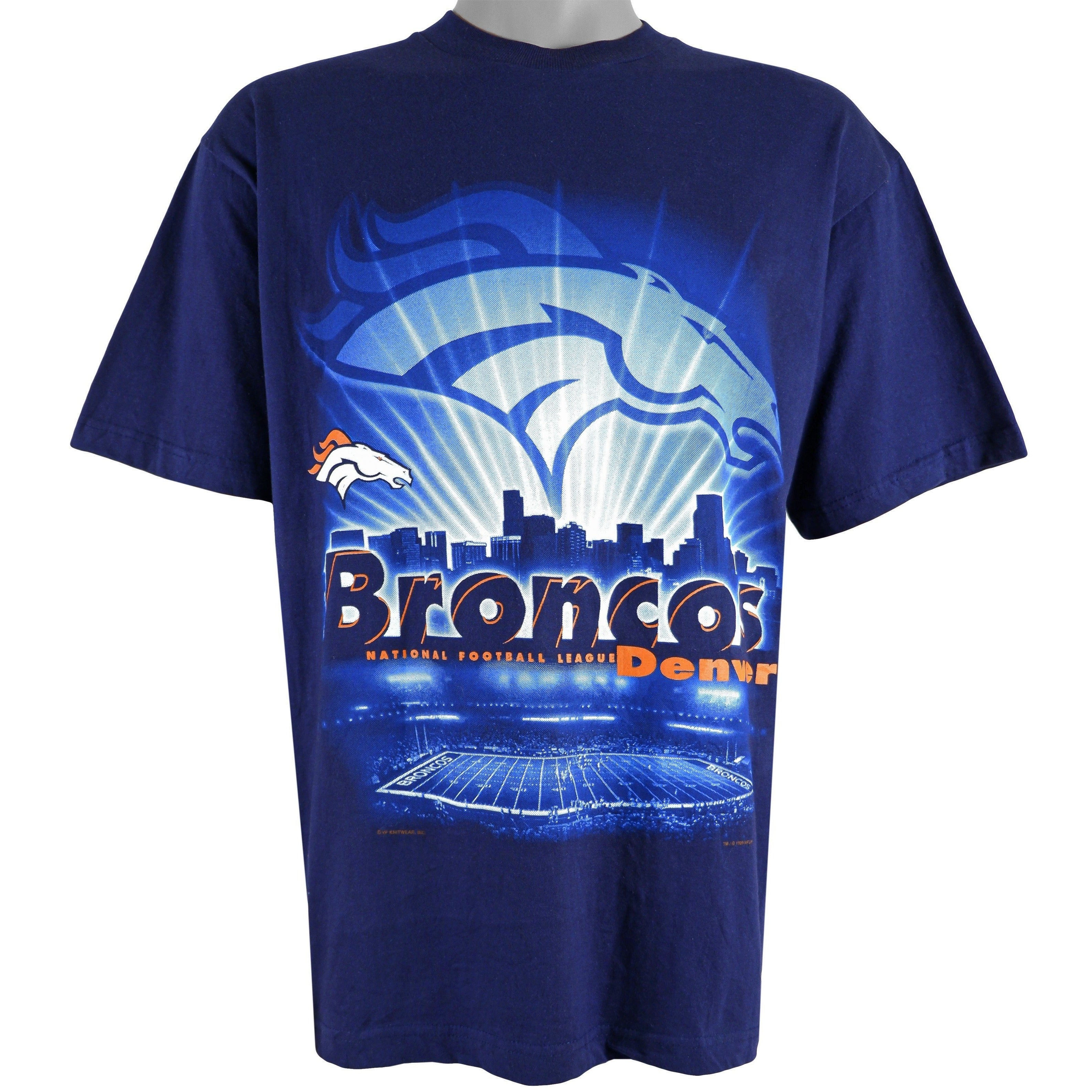 1999 Vintage NFL Denver Broncos Deadstock T-Shirt Unisex Sport Sweatshirt Hoodie Gift with Vintage NCAA Shirts