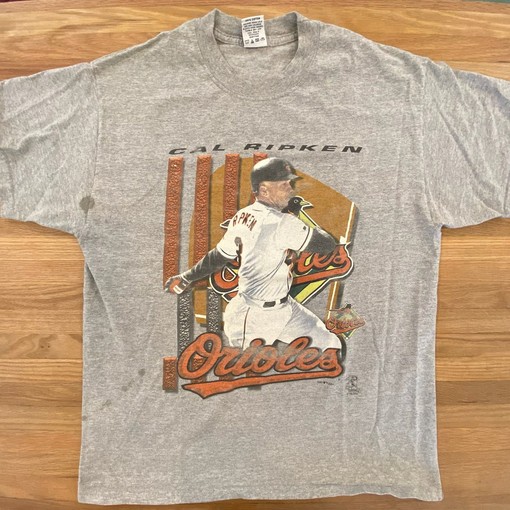 2001 Cal Ripken Orioles Tee In Various Sizes for MLB Fans