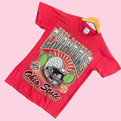 2002 National Champions Ohio State NCAA S T-Shirt, Sweatshirt & Hoodie Full Size Gifts for NCAA with Print - Image 2