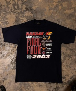 2003 Kansas Final 4 T-Shirt - Perfect Gifts for Sports Lovers!