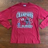 2009 Alabama Football National Champions Long Sleeve Sweatshirt Hoodie Full Size Gifts for NCAA - Retro NCAA Shirts