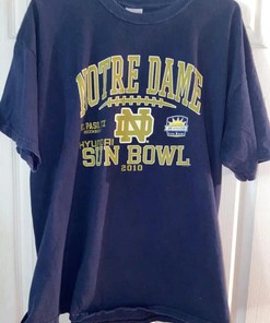 2010 Notre Dame Sun Bowl Sweatshirt Hoodie for NCAA Fans, Ideal for Game Day