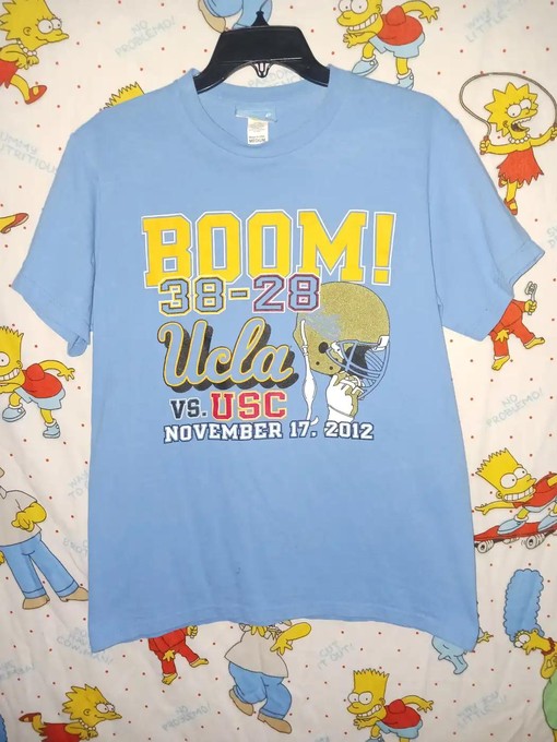 2012 UCLA Bruins vs USC Trojans College Football Sweatshirt Hoodie T-Shirt Lover - NCAA Fan Gear