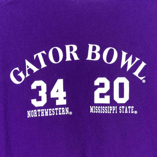 2013 Gator Bowl Champions Northwestern University Vintage Style T-Shirt, Sweatshirt, Hoodie - Football Fans - Image 2