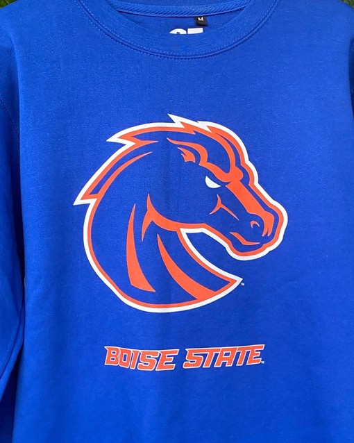 2013 NCAA Boise State Broncos T-Shirt, Sweatshirt & Crewneck Full Size for Fans - Image 2