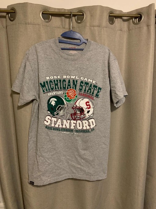 2014 Rose Bowl Tee Sweatshirt Hoodie - Full Size NCAA Fan Gift