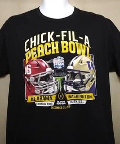 2016 NCAA Peach Bowl Tee - Official College Apparel - American University T-Shirt