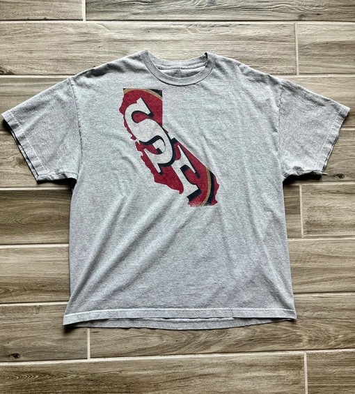 49ers Vintage Style Sweatshirt T-shirt, NFL Football Teams Gifts For Fans