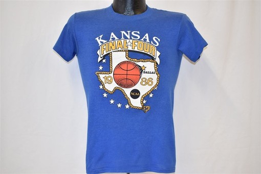 80S Kansas Jayhawks Final Four 1986 Ncaa College Basketball Duke Shirt, Perfect Gift for Sports Fans - Image 2