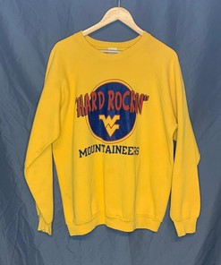 80s Hard Rocking Mountaineers Sweatshirt Collection with NCAA Retro Shirts for Men