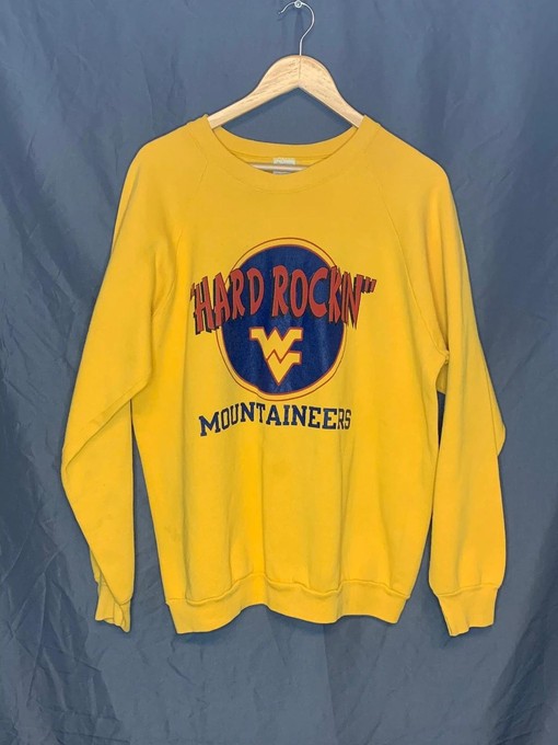 80s Hard Rocking Mountaineers Sweatshirt Collection with NCAA Retro Shirts for Men