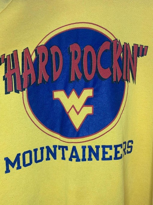 80s Hard Rocking Mountaineers Sweatshirt Collection with NCAA Retro Shirts for Men - Image 2
