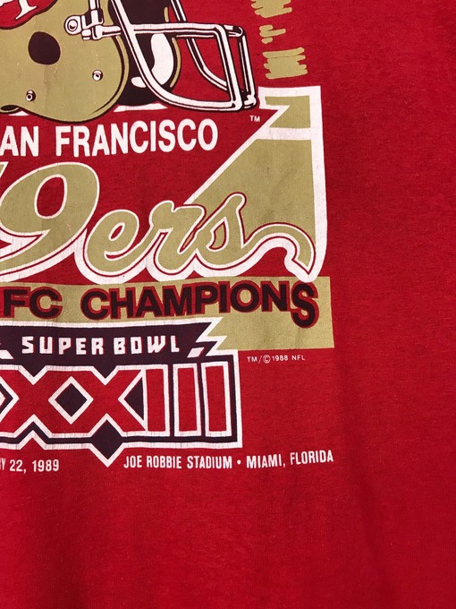 80s San Francisco 49Ers NFL Vintage Style Sweatshirt T-shirt, Football Fans Favorite - Image 3