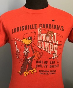 80s Vintage Louisville Cardinals Basketball Lsu Tigers Duke Blue Devils