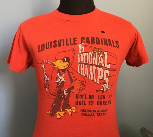 80s Vintage Louisville Cardinals Basketball Lsu Tigers Duke Blue Devils