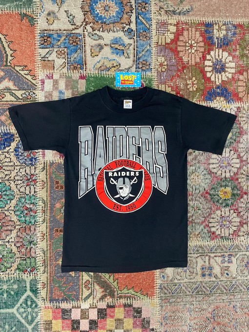 80s Vintage Style NFL Los Angeles Raiders Football Logo Sweatshirt T-Shirt, NFL Football Teams Gifts For Fans