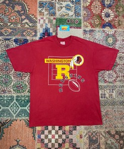 80s Was Redskins Football Field Logo Vintage Style NCAA Shirts Sweatshirt T-shirt